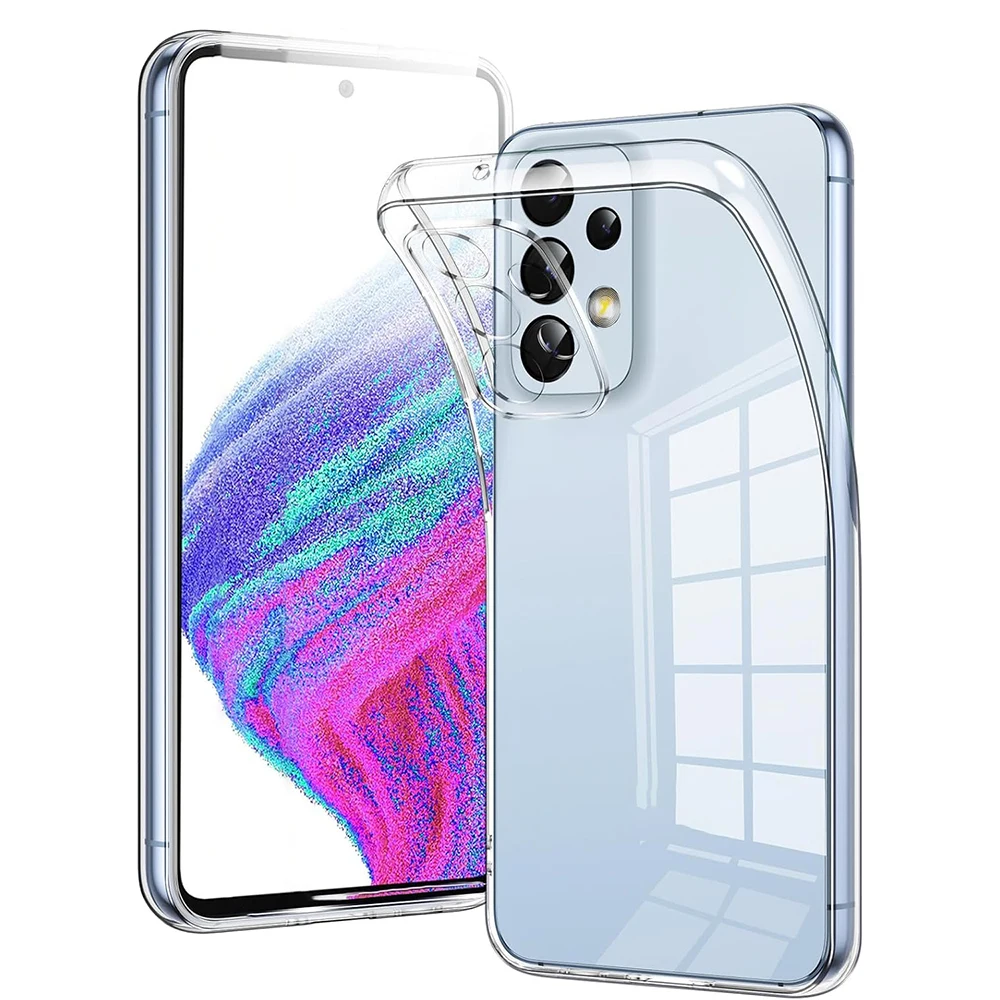 

Ultra Thin Silicone Soft Case For Samsung Galaxy A56 A36 A26 A16 A06 A55 A35 A25 A15 A05s A54 A34 A14 A53 A73 A33 A72 A52 A32 5g