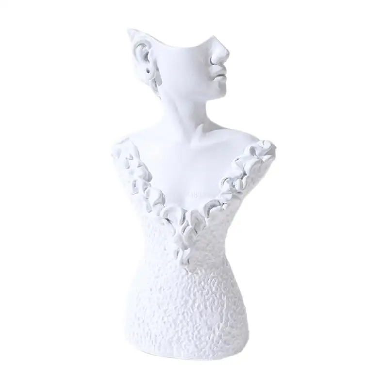 30/20cm Beautiful Resin Model Earring Holder Necklace Jewellery Stand Counter Display-Case Mannequin Stand Dropship