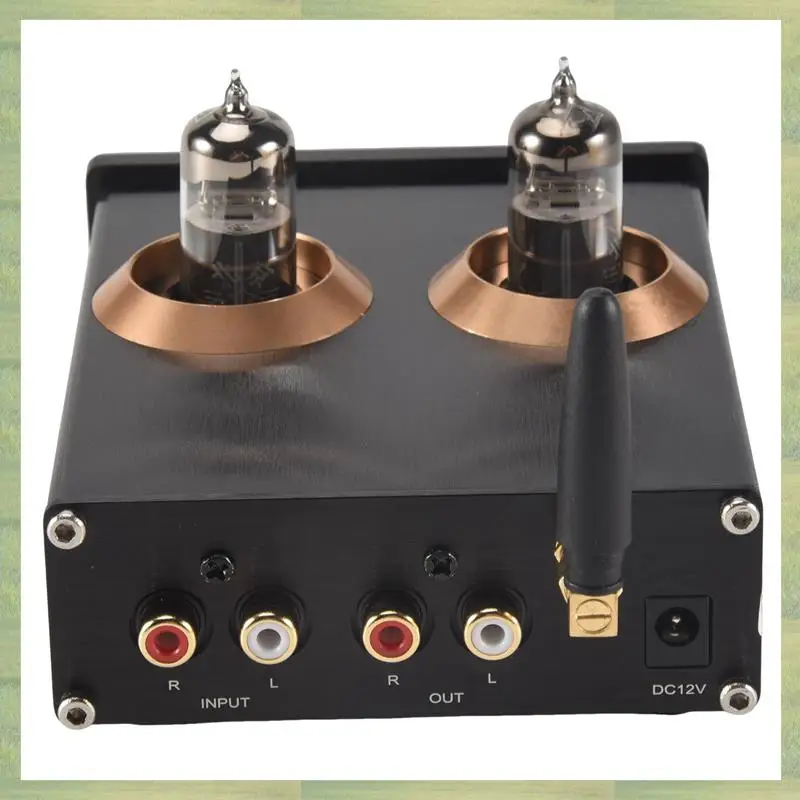 

N15R-Buffer Hifi 6J5 Bluetooth 4.2 Tube Preamp Amplifier Stereo Preamplifier With Treble Bass Tone Ajustment