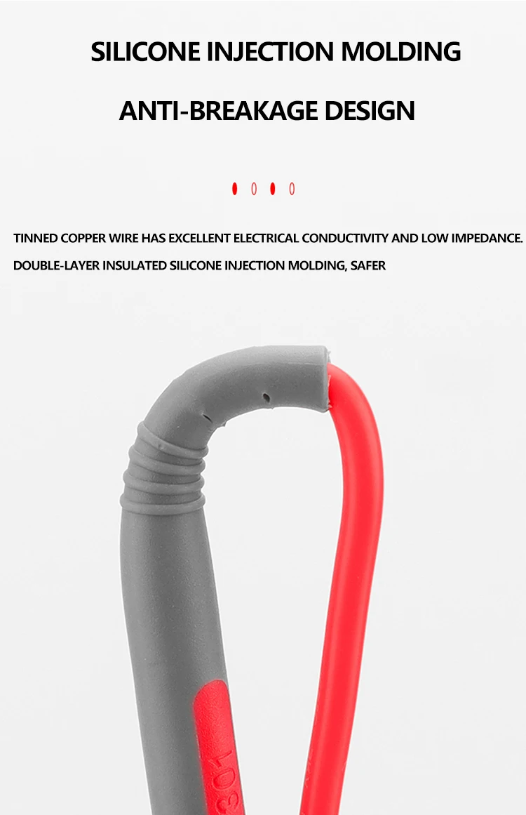 Digitale Multimeter Sonde Test Führt 1000V 10A Universal Nadelspitze Multi Meter Tester Blei Sonde Draht Stift Kabel – Detail 9