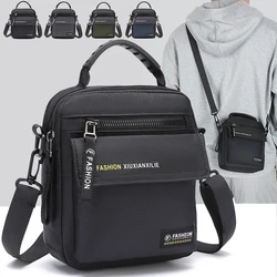 2024 New Shoulder Messenger Bag Casual Men's Bag Portable Briefcase Nylon Waterproof Outdoor Bag Man Messenger Bags Handbags