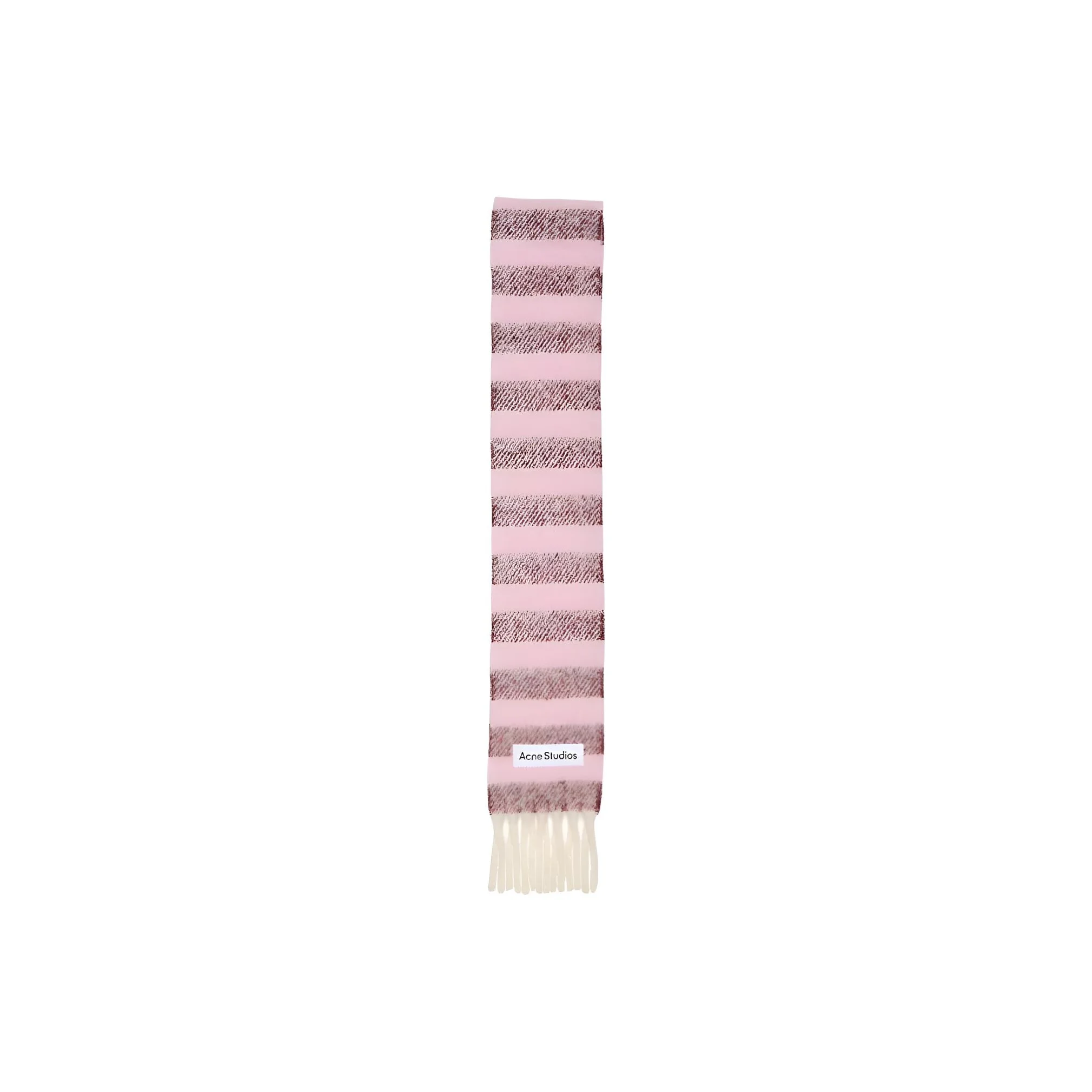 Acne Studios Alpaca Knit Scarves Unisex Pink/Red