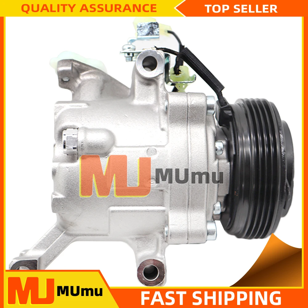 SV07C 6PK AC Compressor For Toyota Sirion Passo 1.0 1.3 Daihatsu Terios 4472803150 4472605820 88320-B1020 88320-B4010 88320B1020