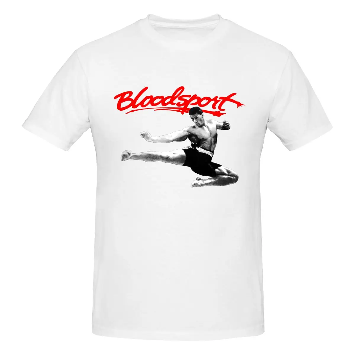 Bloodsport Van Damme Movie Funko 80S Kumite Frank Dux Shirt T-shirt Tee Retro Classic