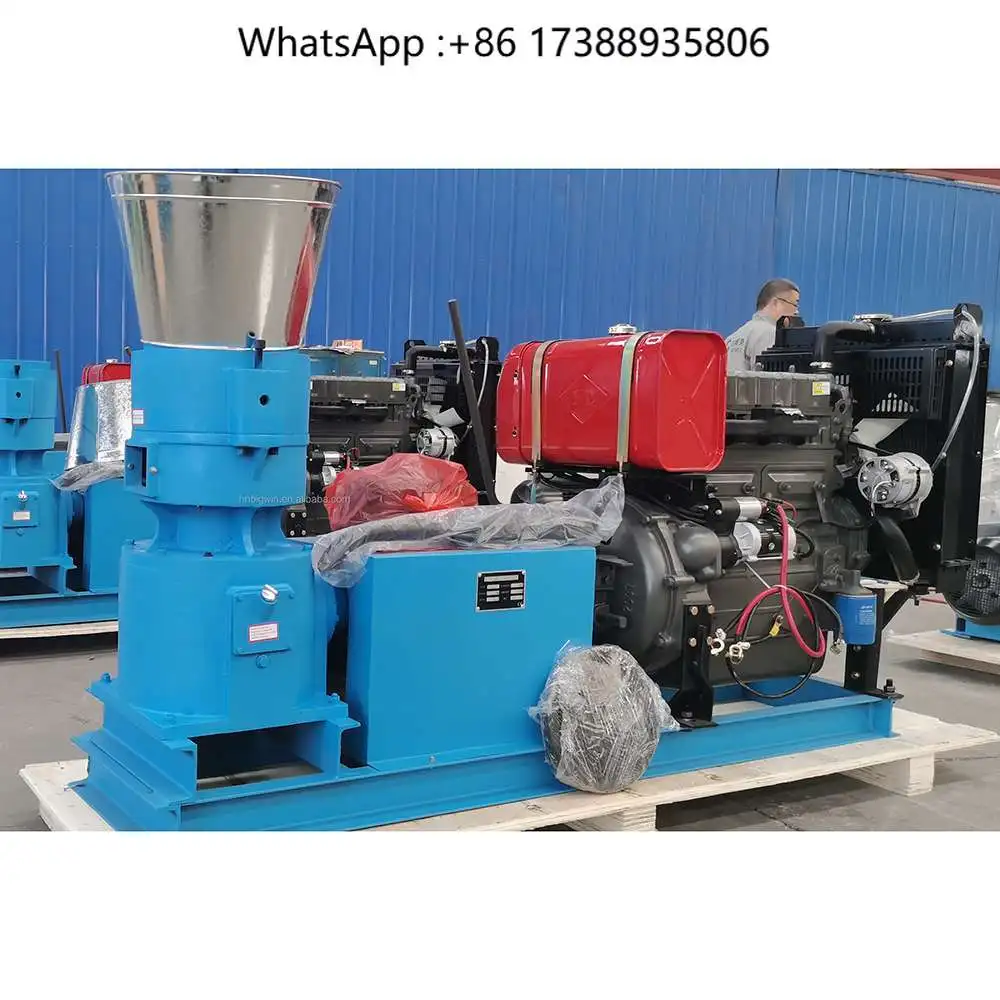 1000kg Per Hour Feed Pellet Machine for Animals on Farm Poultry Animal Pellet Machine Animal Feed Machine Processing