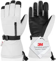 Gants de ski étanches à écran tactile, mitaines d'extérieur, gants de moto, gants de neige Thinsulate, gants de moto, 506, 3m