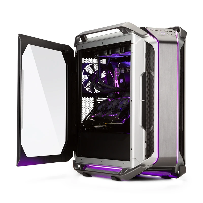 

Cool Supreme C700M ARGB light effect side-through full tower computer console game chassis, support 420 water cooling