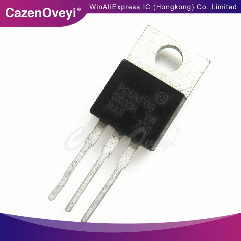 10 unidades STP65NF06 P65NF06