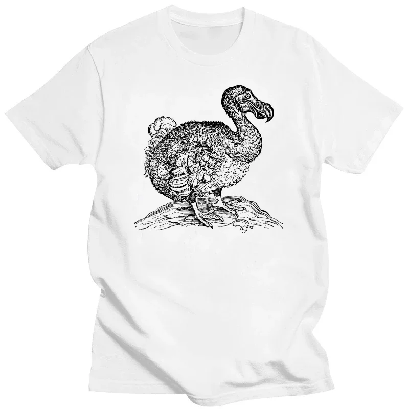 

Dodo extinct flightless bird MauritiusStreetwear Funny Print Clothing Hip-Tope Mans T-Shirt Tops Tees Fashion T-Shirts Summer