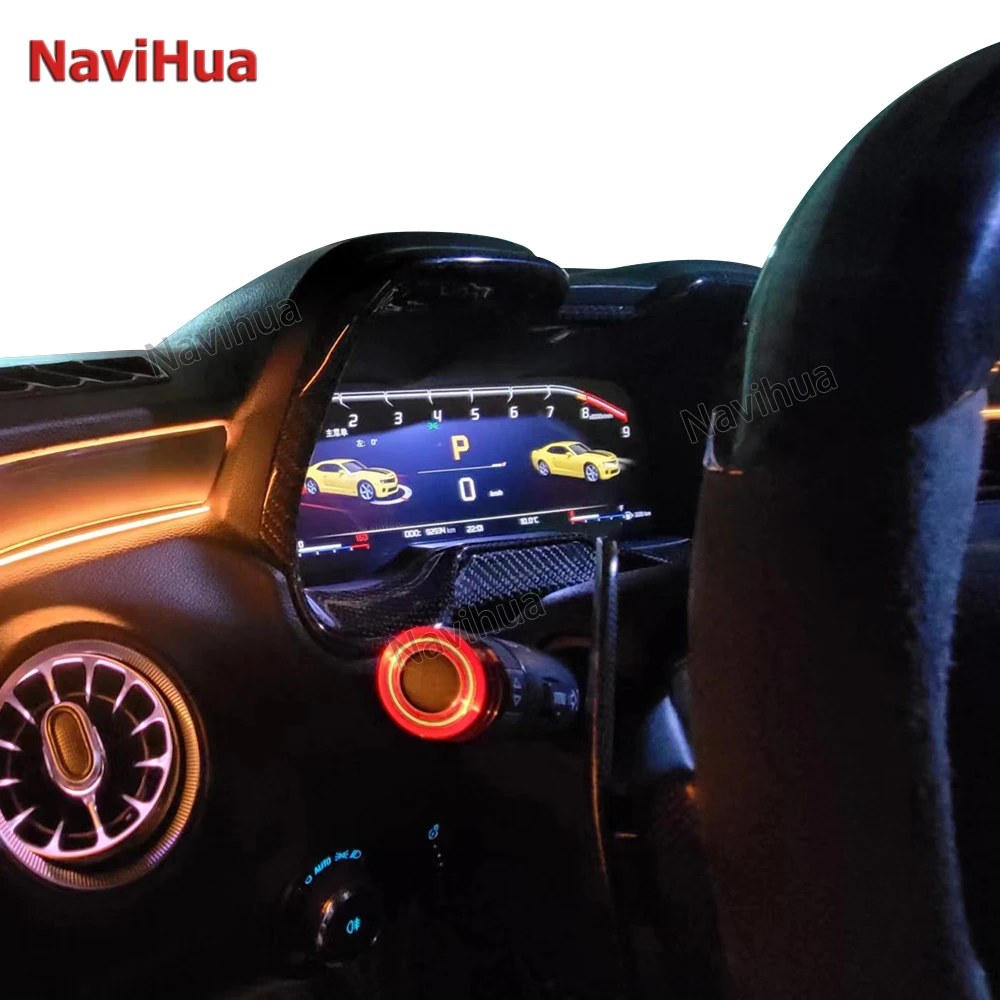 

Navihua Car Upgrade 12.3 inch LCD Dashboard Car Digital Cluster Car Speedometer Linux System for Chevrolet Camaro 2011-2015