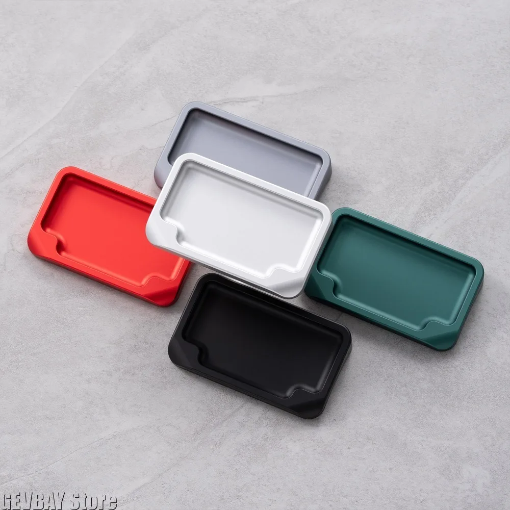 Anodized Aluminum Screw Plate for KBDfans Keyboard, Mini Storage Plate Support Custom Decorative Pattern