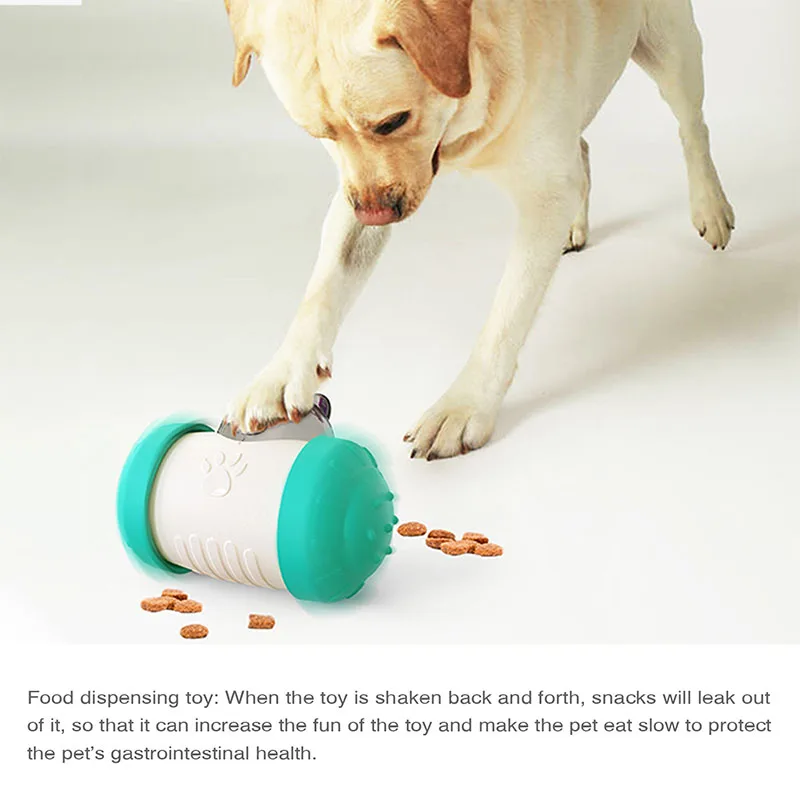 

Pet cat and dog toys leaky food ball tumbler feeder slow food ball relief worry enhance intelligence cats and dogs universal