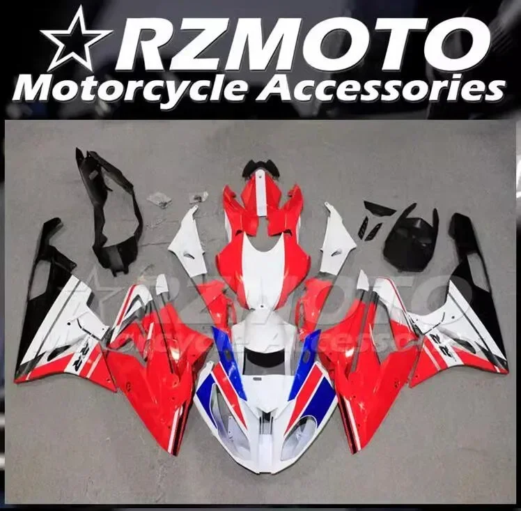 

4Gifts New ABS Whole Motorcycle Bike Fairings Kit Fit for BMW S1000RR 2015 2016 15 16 HP4 Bodywork Set Blue Red White