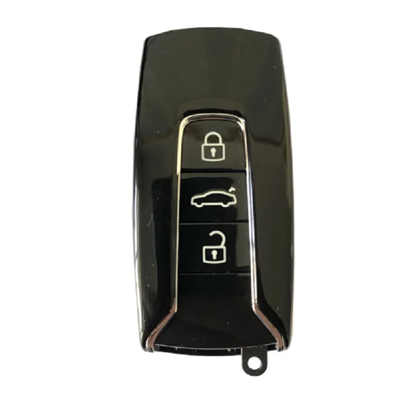 กุญแจเปล่า CN001089 MLB ของแท้สำหรับ VW Touareg 2018 + 3ปุ่ม434MHz ไม่มี3F0 959 754 D keyless GO