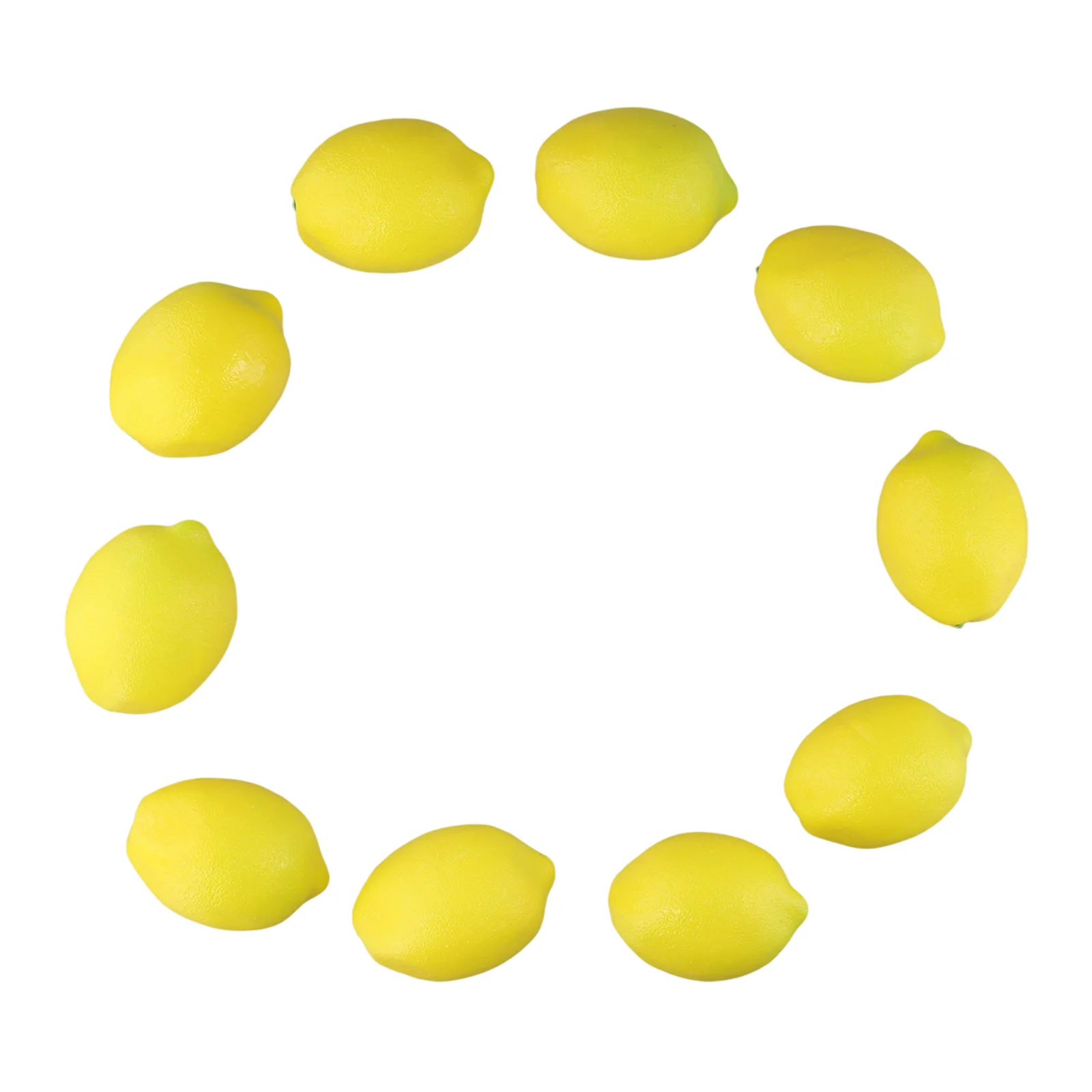

Foam Fake Lemon Props Set of 10 for Summer Party Kitchen For Home Decoration Tabletop and Photo Shoot Accessories
