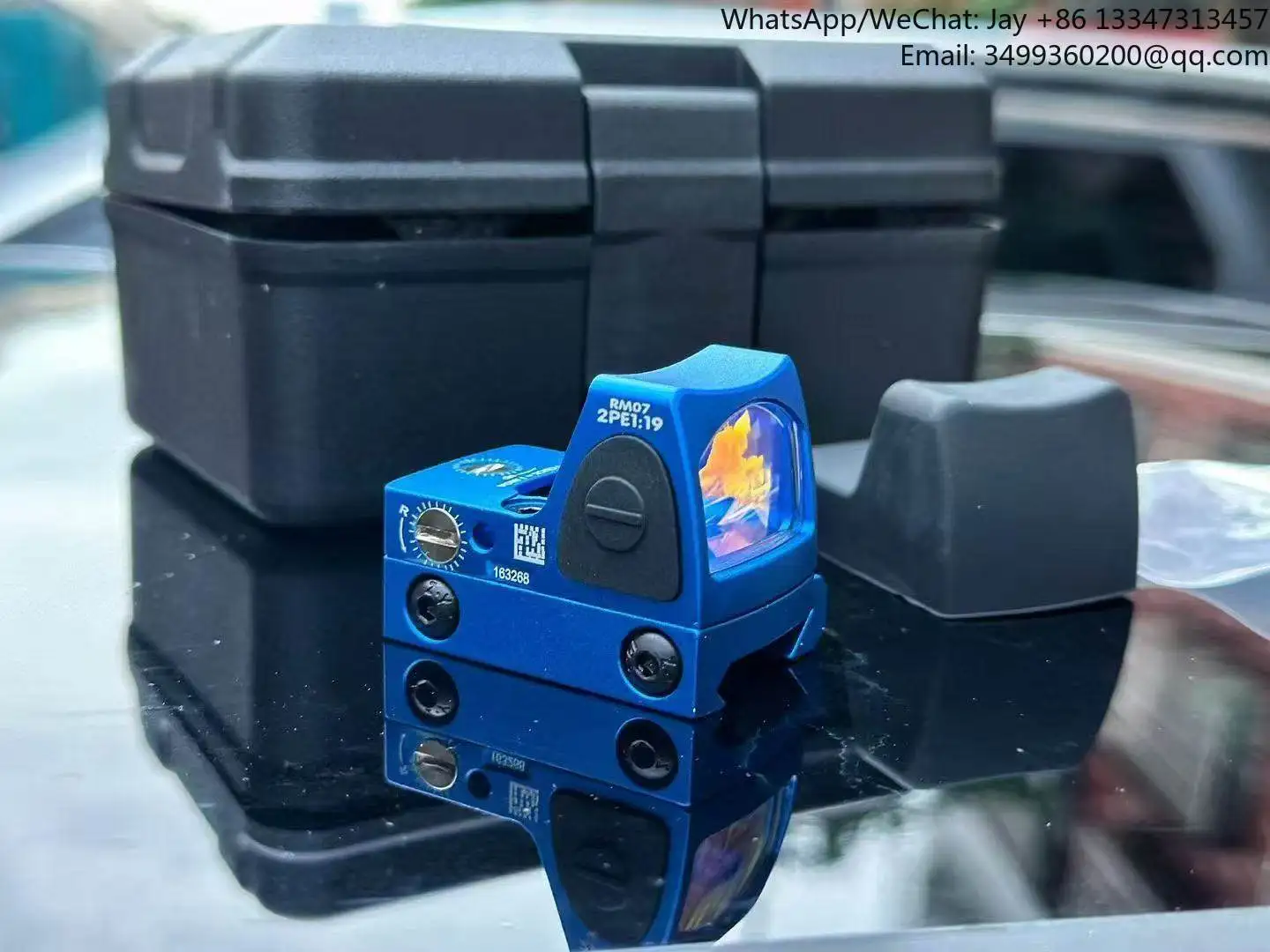 

Optical telescope toy isight RMR inner red dot up and down, left and right, can be finely adjusted all-metal slingshot