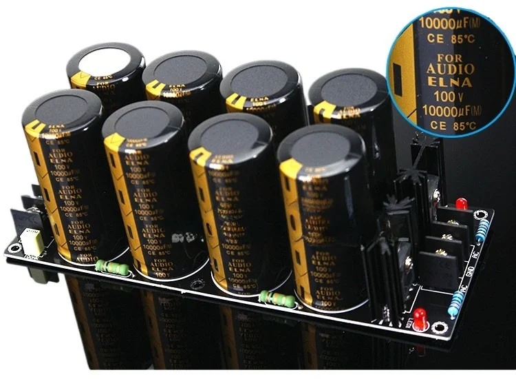 100V10000UF 8 Capacitors Welding Schottky Rectifier Filter Power Board