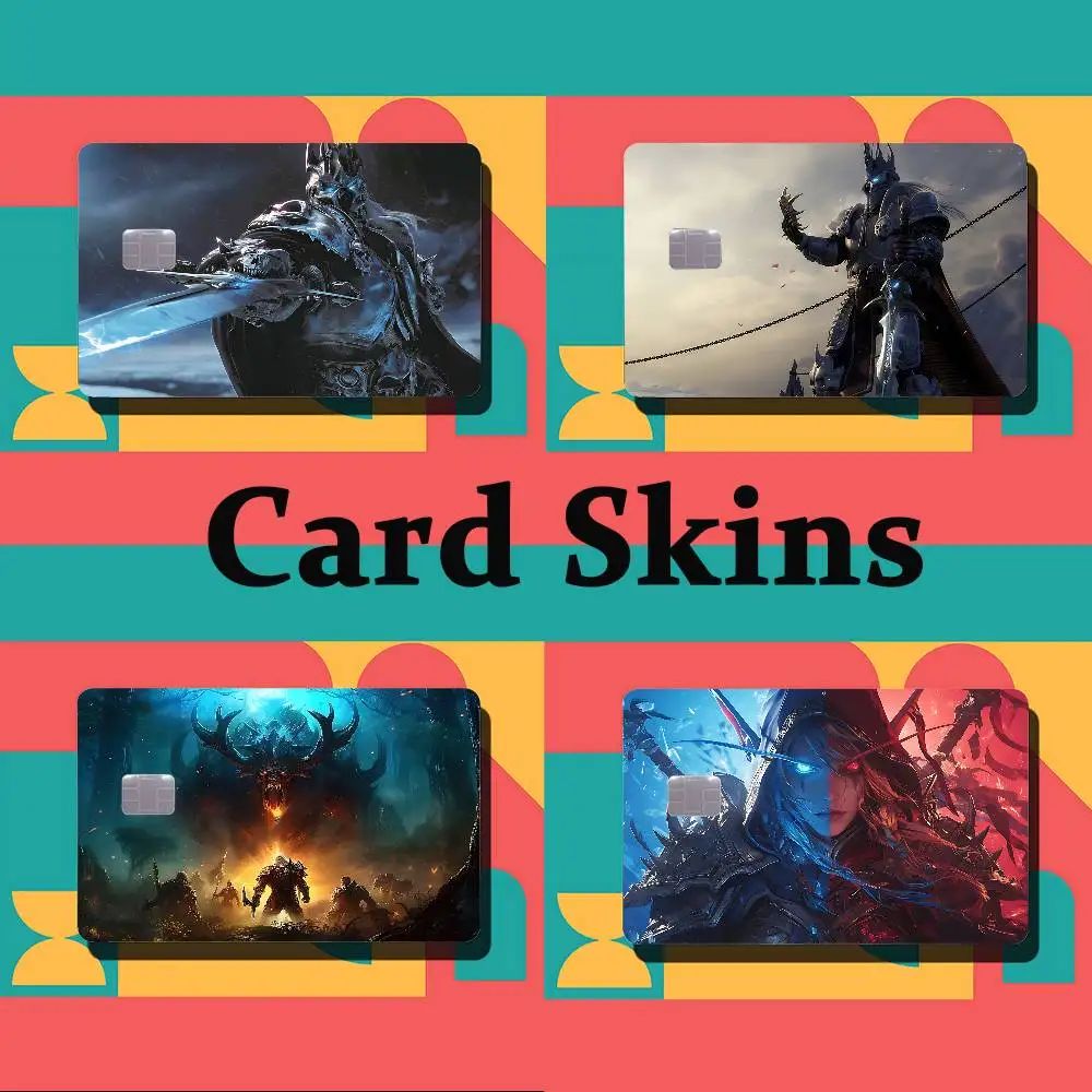 Game W-World-S Of Warcraft-S Stickers Cartoon Decorative Sma