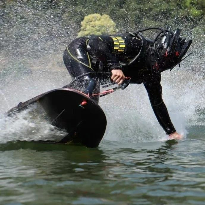 Carbon Fiber Smart Control Electric Surfboard 72v Battery Voltage Beginners Can Instantly Become Surfing Masters