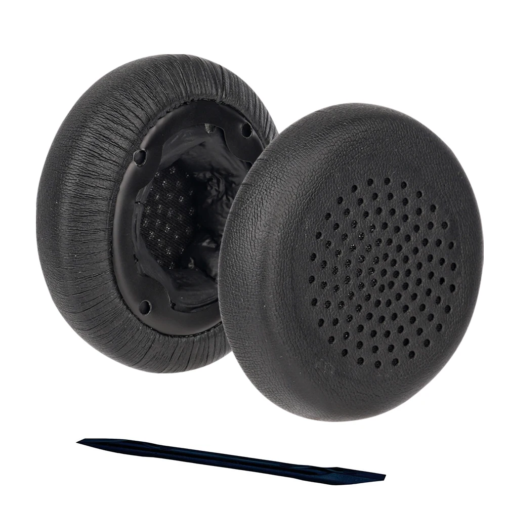 Ear Pads for iKF R1 Headphones Pad Cover Replacement Soft Breathable Black Brown Leather Foam Ear Cushions with Air Vent