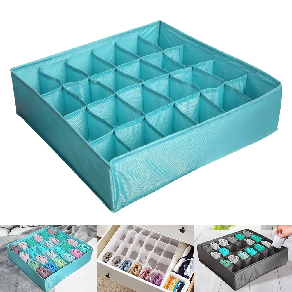 New Underwear Bra Storage Box Drawer organizer Wardrobe Drawer Divider Clothe Storage Box for Scarfs Socks Bra organizador cajon