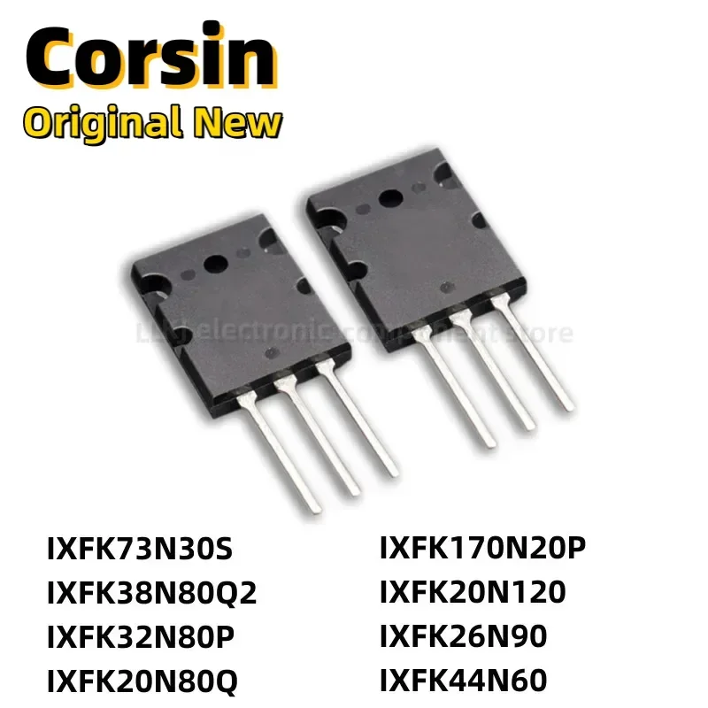 1pcs IXFK73N30S IXFK38N80Q2 IXFK32N80P IXFK20N80Q IXFK170N20P IXFK20N120 IXFK26N90 IXFK44N60 TO264 MOS FET TO-264/