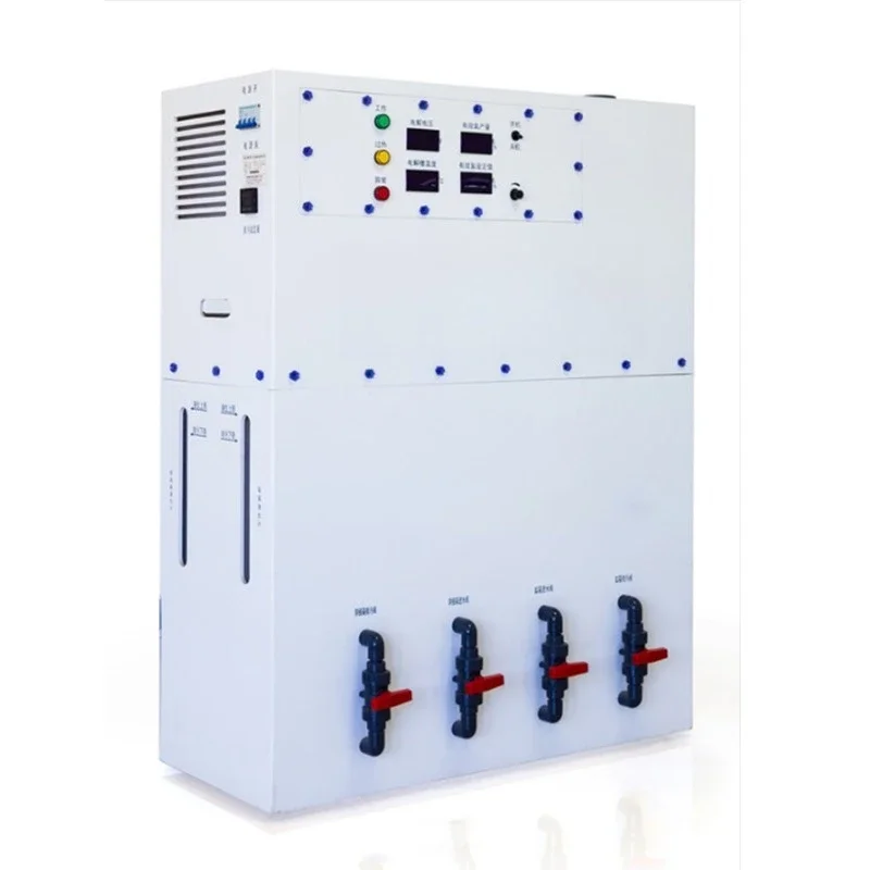 Direct from the manufacturer's sodium hypochlorite generator, 220v emissions meet standards
