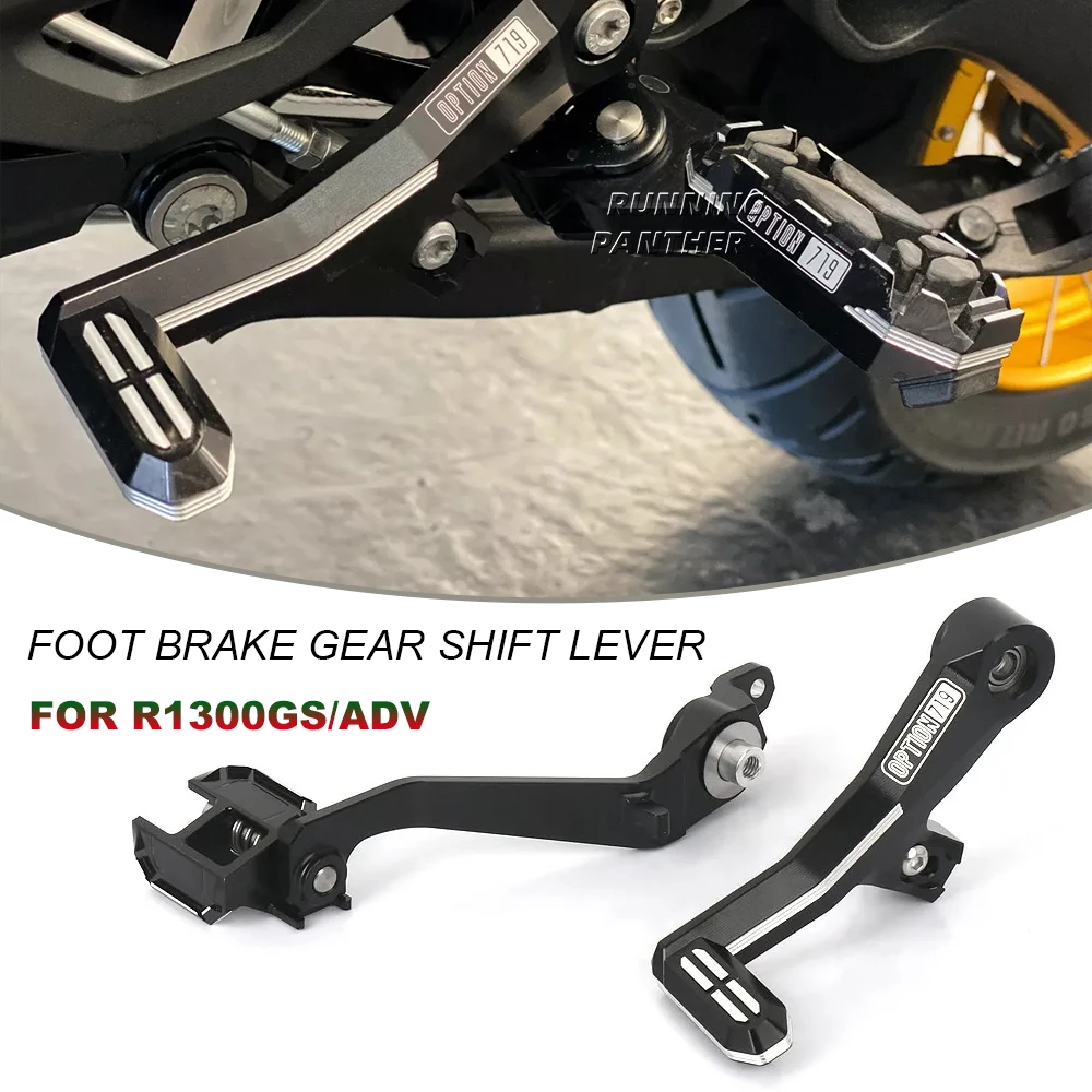 

2023 2024 2025 для BMW R1300GS GS1300 R 1300 GS Adventure Аксессуары для мотоциклов с ЧПУ Алюминиевый комплект рычагов задней педали тормоза