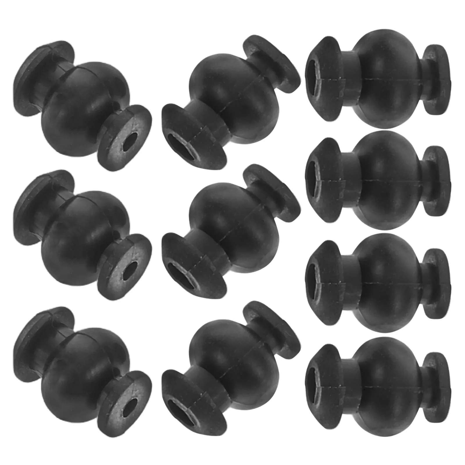 10Pcs Drone Silicone Damper Balls Rubber Anti-Vibration Shock Absorbers for Quadcopter Frame Mounting Smooth Hd Video Capture