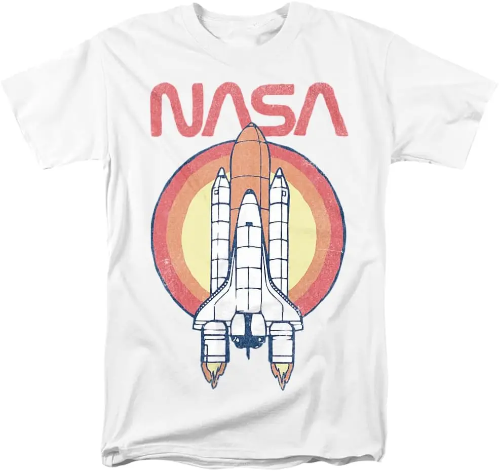 

Футболка для взрослых NASA Distressed Shuttle Circle, мужская футболка