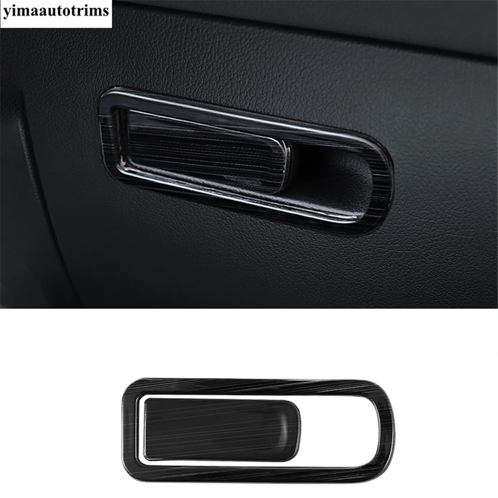 Car Copilot Glove Box Handle Cover Trim Accessories Fit For Benz A B Class CLA GLB GLA W177 W247 A200 CLA200 C118 W118 X247 H247