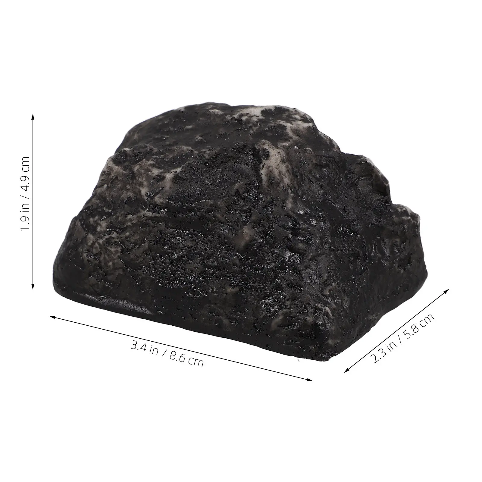 Weatherproof Faux Rock Key Hider Tight-Sealing Outdoor Storage Box for Keys Coins Jewelry Garden Security Spare Key Hider Hidden