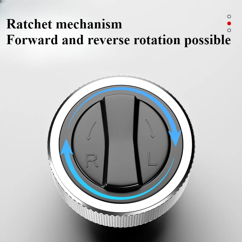 Mini Ratchet Socket Wrench 1/4 3/8 1/2 Inch Reversible Ratchet Handle Mini Portable Rotate Steel Palm Ratchet Socket Wrench