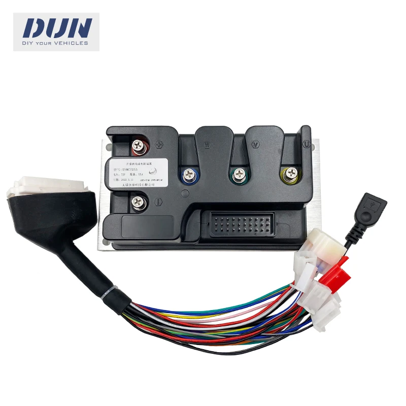 SVMC7255  55A  Hall DC Motor Controller For 800-1200w Electric Bicycle Bike Scooter