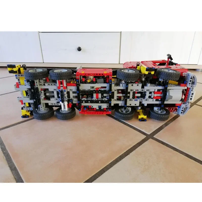 MOC-78791 New City Crane Truck Building Blocks Model, 2433 Parts, Creative Toy Gift for Boys, Children, Birthday, and Christmas