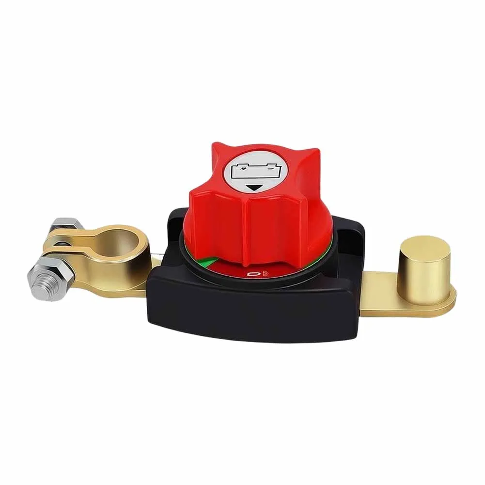 Automotive Battery Negative Disconnect Switch Made of Thickened Brass Power Cut Off Switch for Car For modification