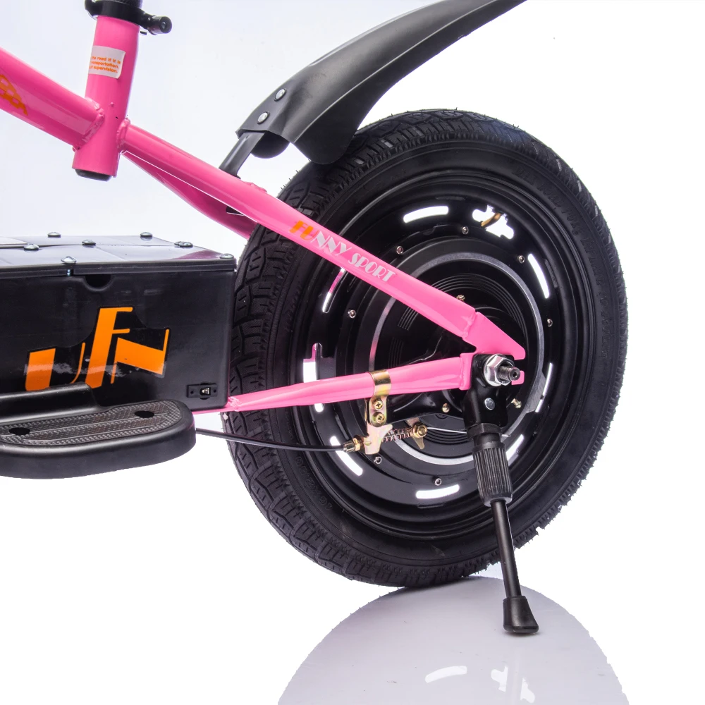 دراجة ترابية كهربائية للأطفال تصل إلى 12.43 ميجا هرتز 24 فولت، محرك طاقة 300 وات، دراجة توازن كهربائية بعجلات 16 بوصة، دراجة نارية كهربائية #6