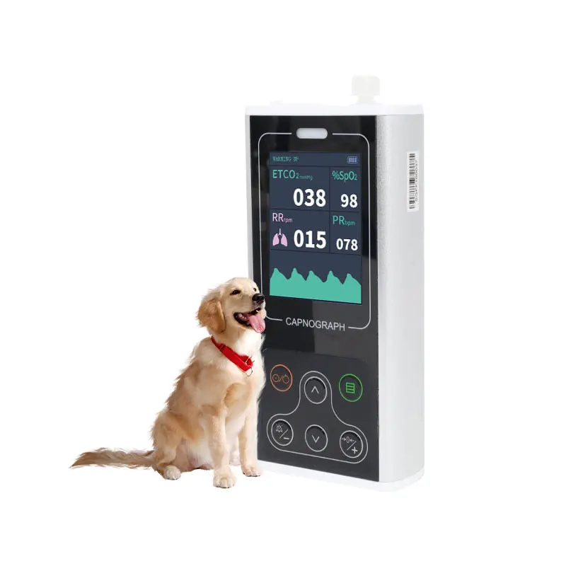 CONTEC CA10S-VET etco2 Patientenmonitor Kapnograph Veterinär-Kapnografo-Monitor