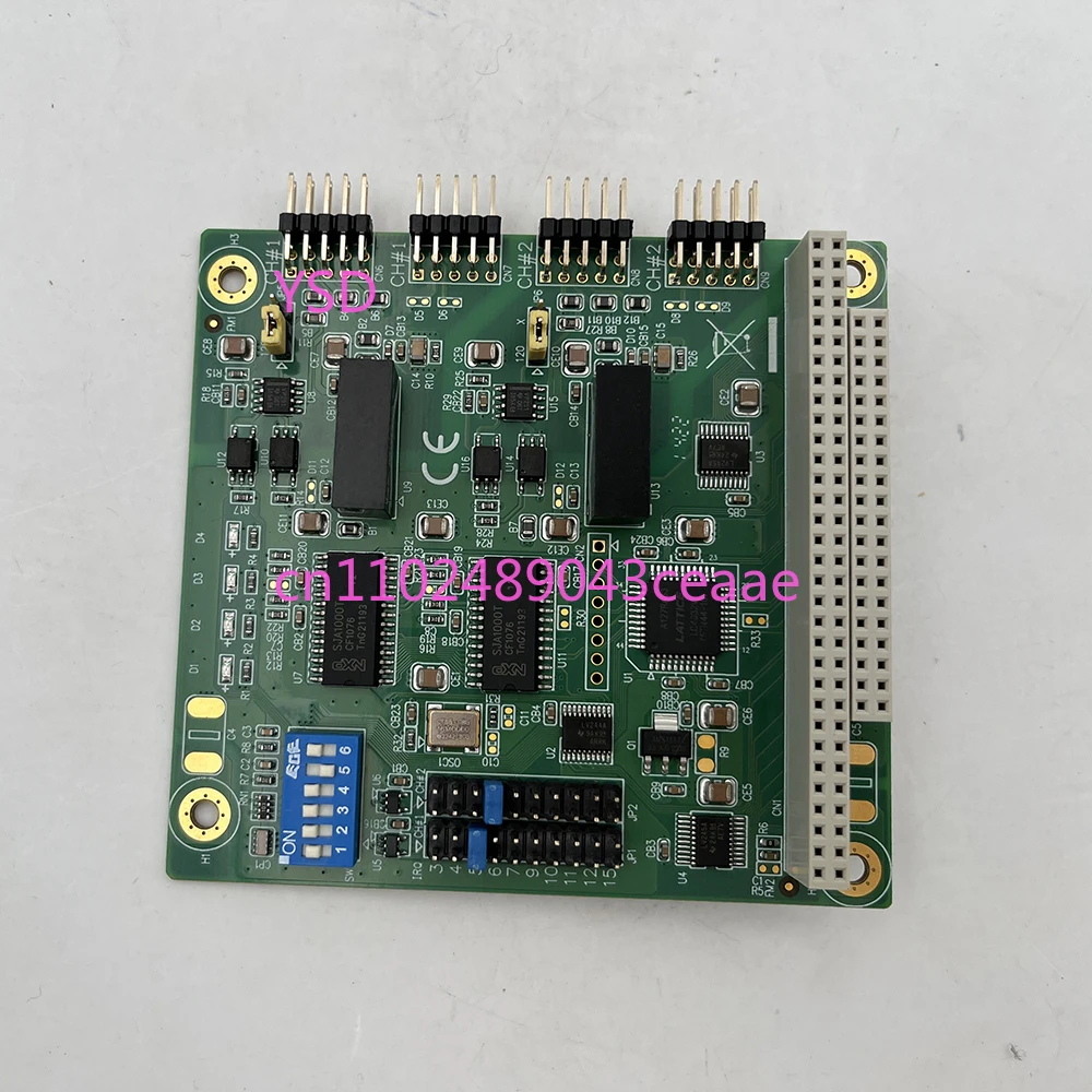 

2-port CAN Card PC104 Dual Channel PCM3680B1301E-T 19C3M68001 PCM-3680 B1