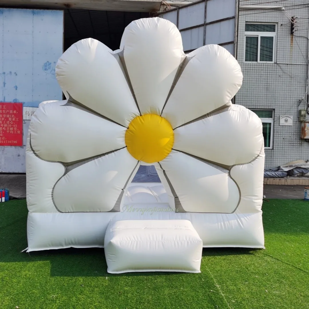 

Унисекс Дейзи Белый Будиночок Прыгающий Замок Наклейки Дейзи Кастильо Детский Игровой Домик Мягкая Игра