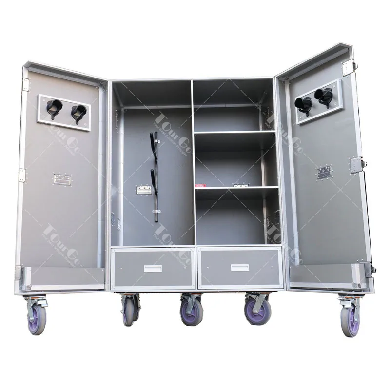 

Customized Equestrian Tack Locker 6 Saddles or 3 Saddles Storage Flight Case