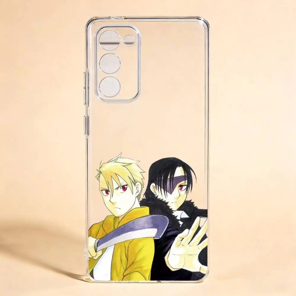Yomi no Tsugai Manga For Samsung Galaxy S24 S25 S23 S22 S21 Transparent Cover Phone Case