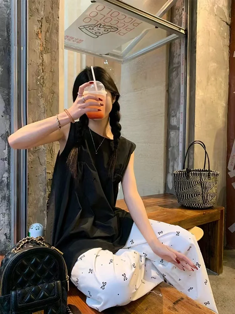 

Повседневный жилет без рукавов, свободный крой, кукольный воротник, модный топ, весна-лето, Новое поступление, женский круглый жилет Ne Pure Color