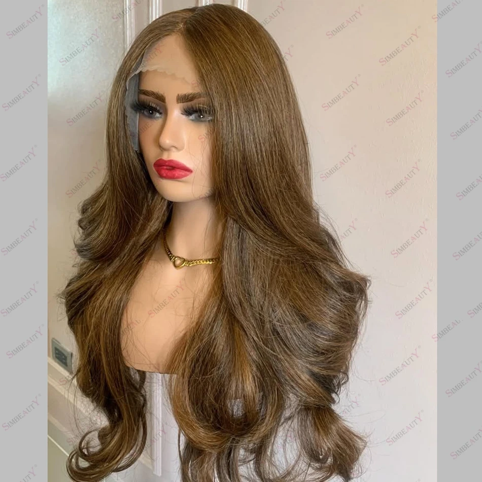 

Бесклеевые человеческие волосы, кружевные передние парики, волнистые, крутые, коричневые, индийские волосы Remy, 13x6, парик спереди, простая установка, черные женские парики