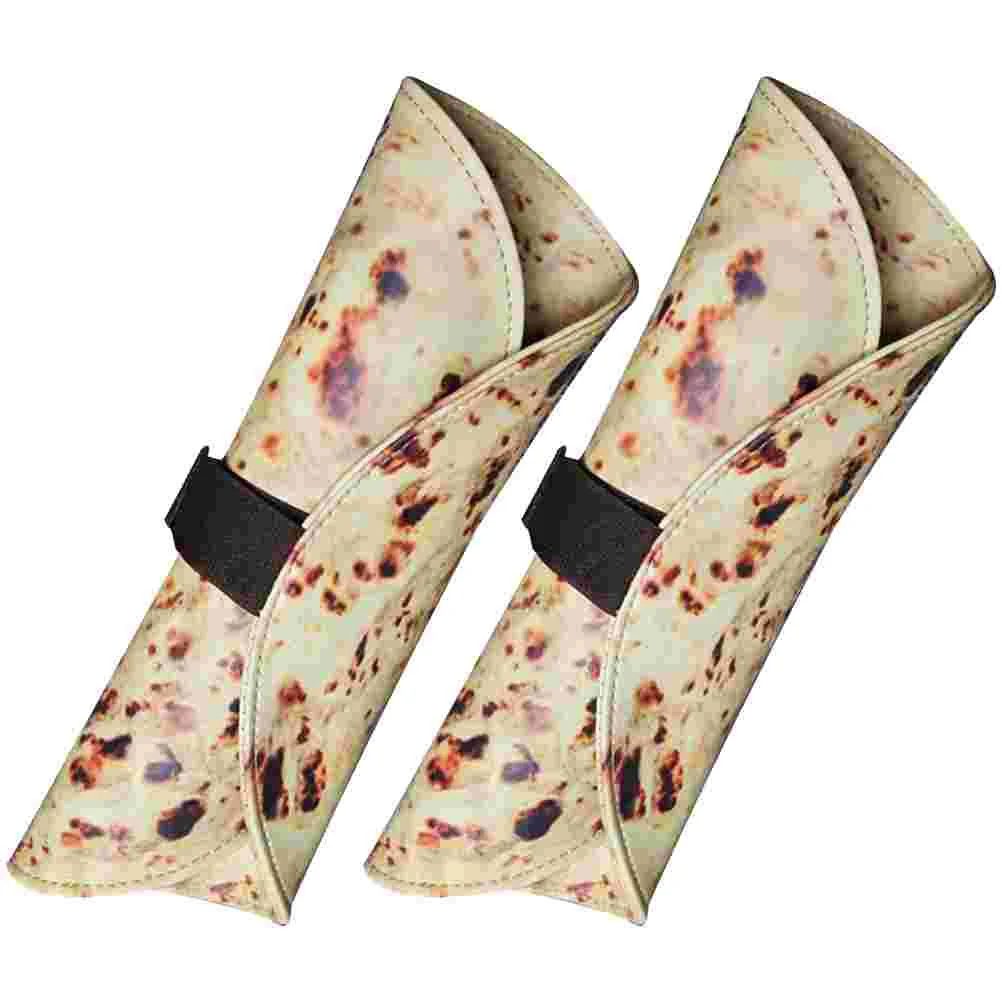 

2 Pcs Pen Cases Rolling Tortilla Pencil Holder Multifunction Bag Large Pouches Bulk Canvas