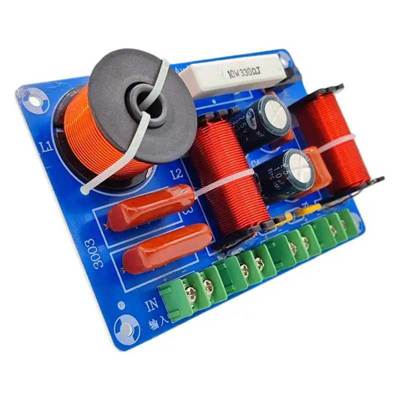 

Tweeter Crossover Audio Speaker Tweeter Crossover Multi-Way Compact High-Output Frequency Divider For Repair Maintenance