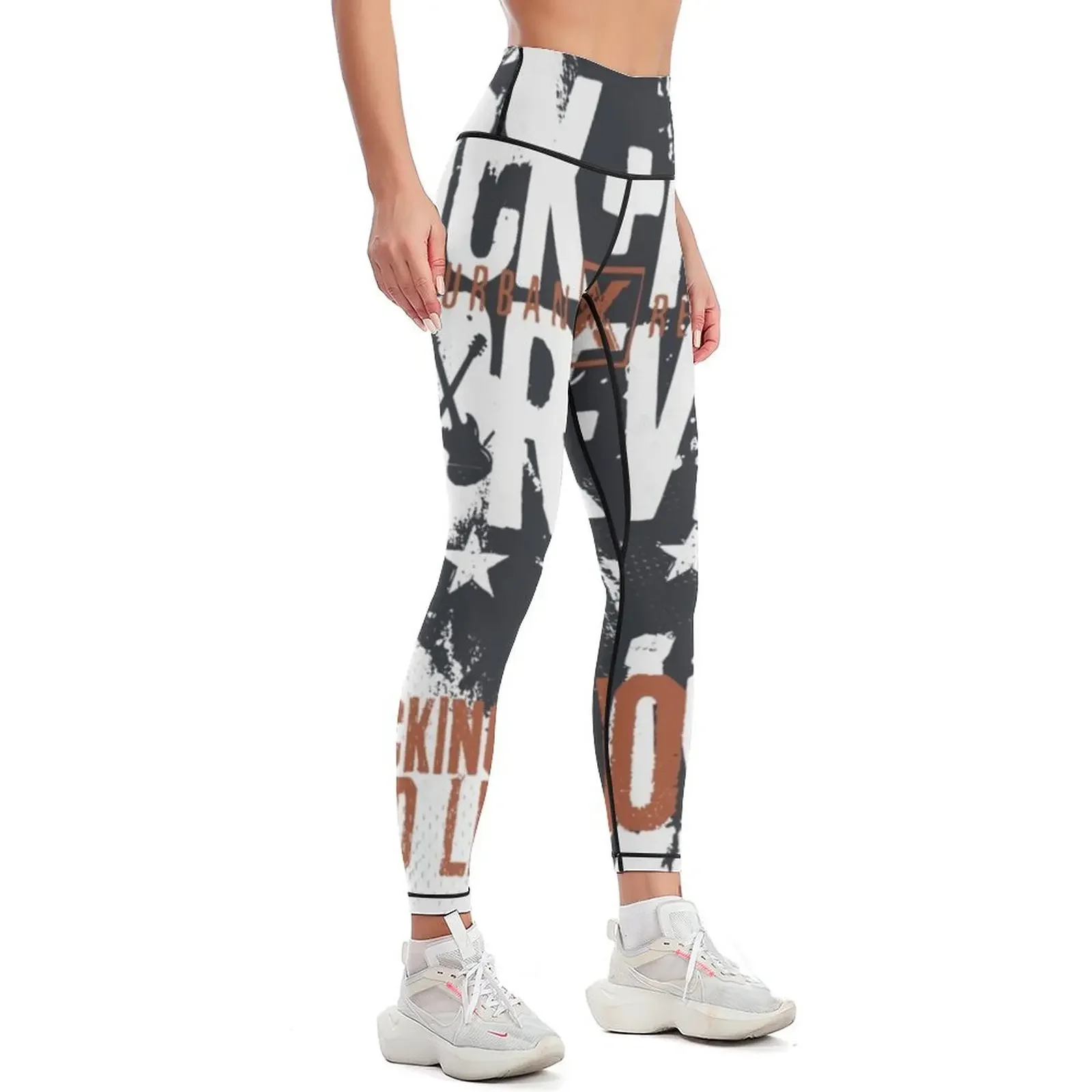 Rock'n'Roll Forever Leggings push up legging legings for fitness gym top Womens Leggings