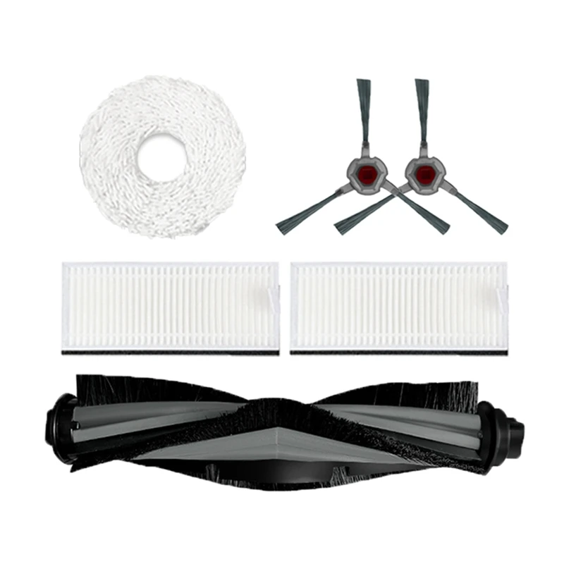 Para Ecovacs Deebot N9 + Robot de barrido inteligente Cepillo Lateral reemplazable filtro HEPA pantalla cepillo principal repuestos fregona