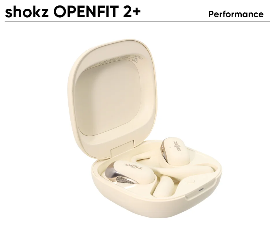 Original Shokz Openfit 2+ T921 Open-Back-Kopfhörer, mit Dolby Audio, kabellosem Bluetooth 5.4, Ohrbügel-Design, KI-gesteuerter Geräuschunterdrückung und IP55-Schutzklasse. – Detail 4