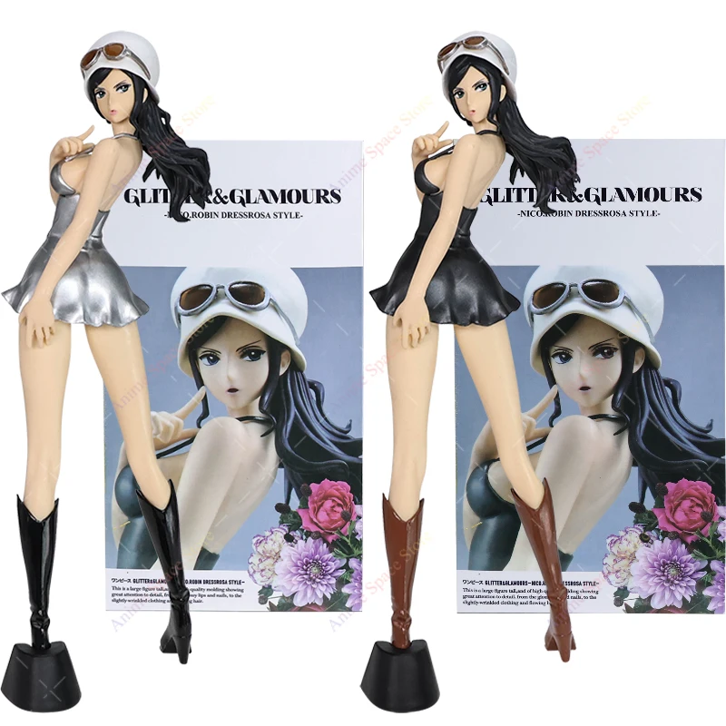 New Arrival One Piece Action Figure Robin Glitter Glamours Dressrosa Style Collectible Model Toys PVC Nico Robin Figurine Dolls